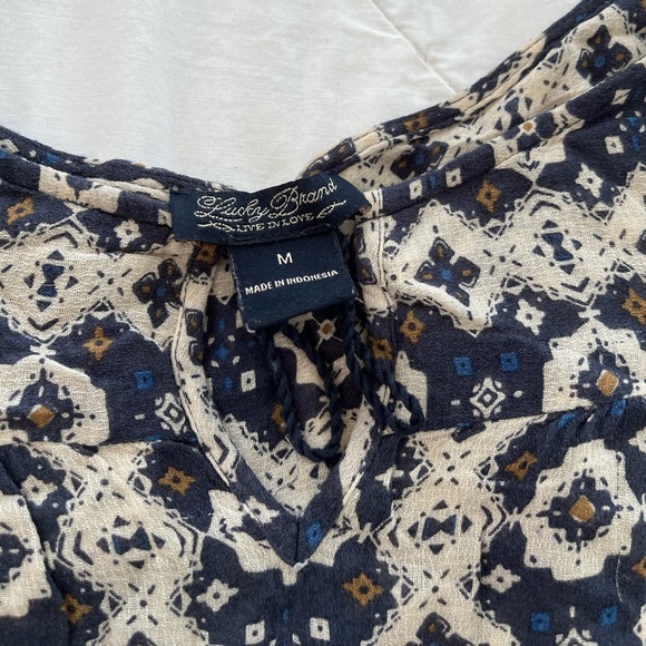 Lucky Brand long sleeve blouse - Picture 2 of 6